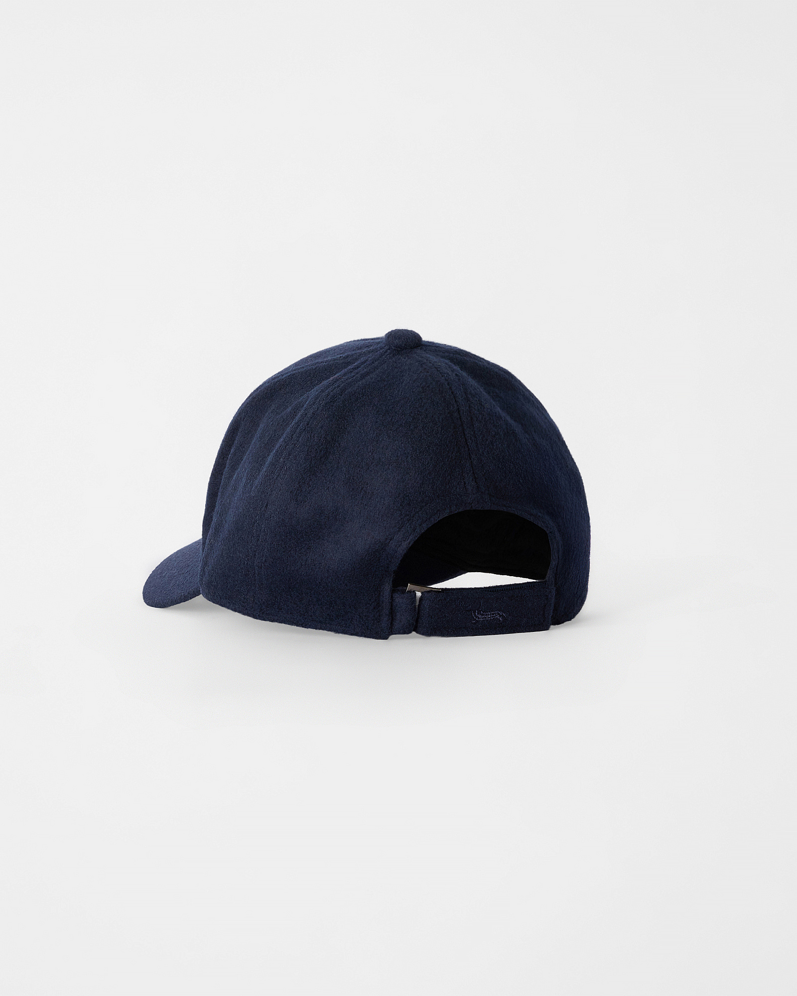 Cappello baseball da uomo in misto lana con bassotto ricamato, BLU, large