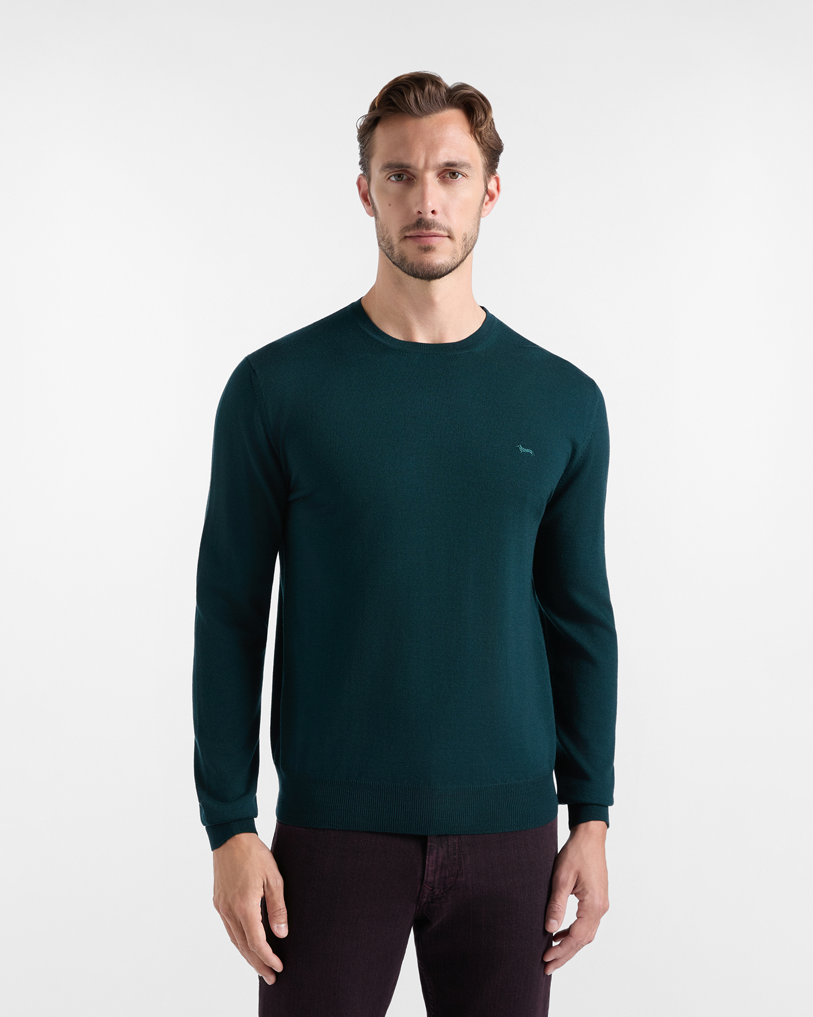 Maglia Uomo in 100% pura lana Regular Fit Made in Italy