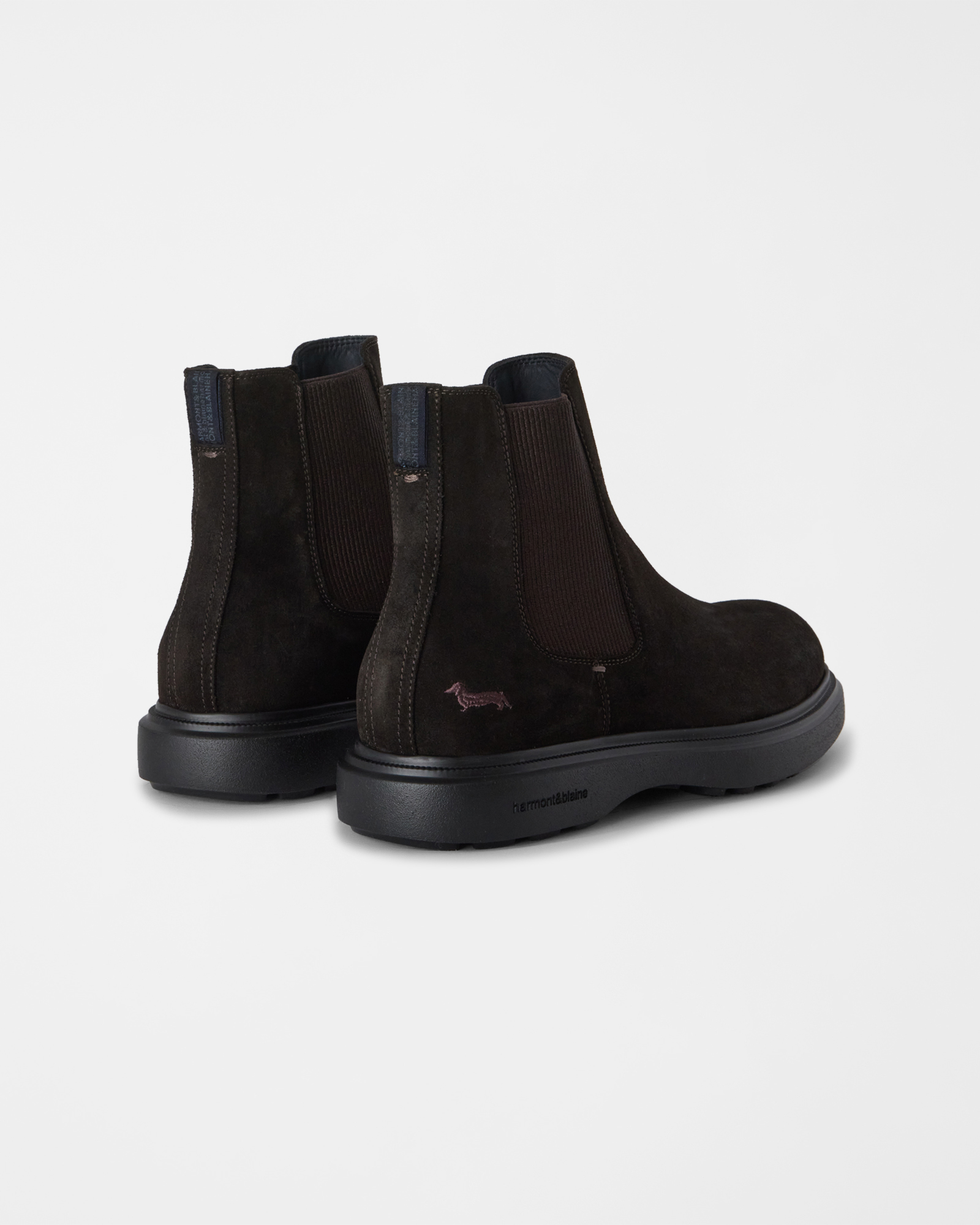 Chelsea boot Uomo in camoscio, TESTA DI MORO, large