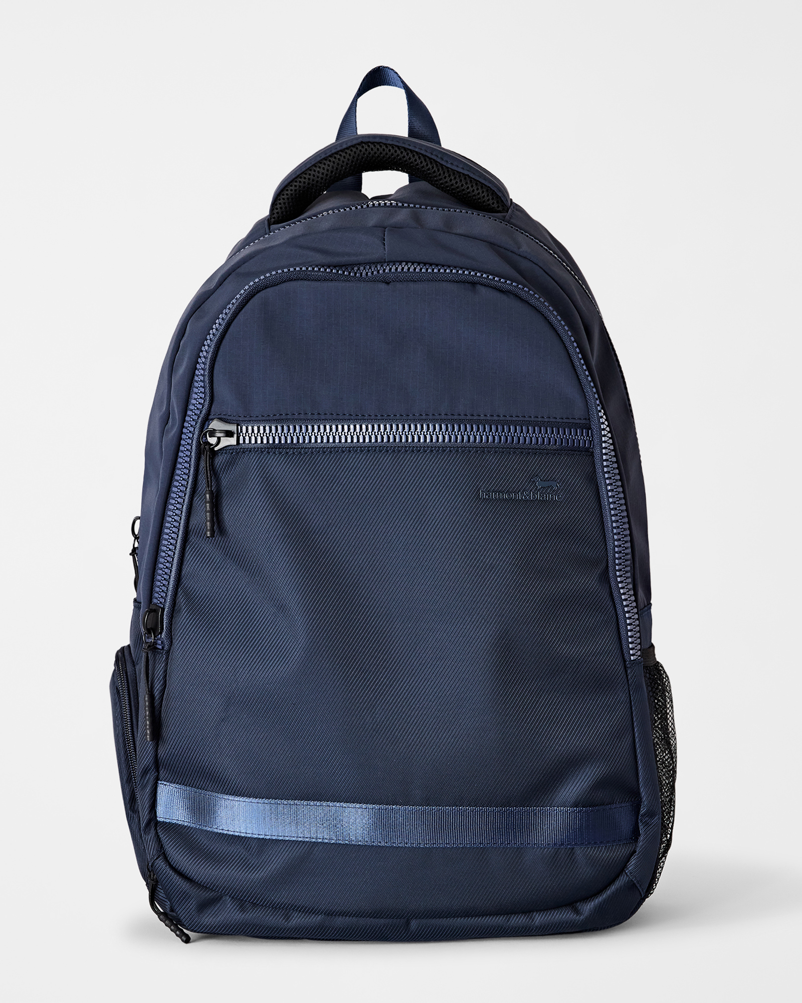 Zaino Uomo backpack in tessuto tecnico blu navy