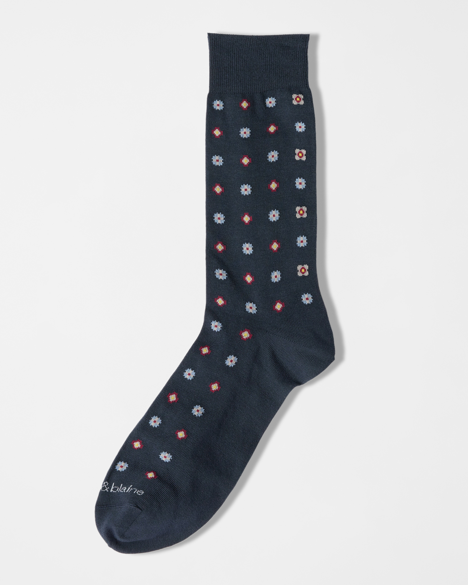 Calze Uomo in misto cotone blu