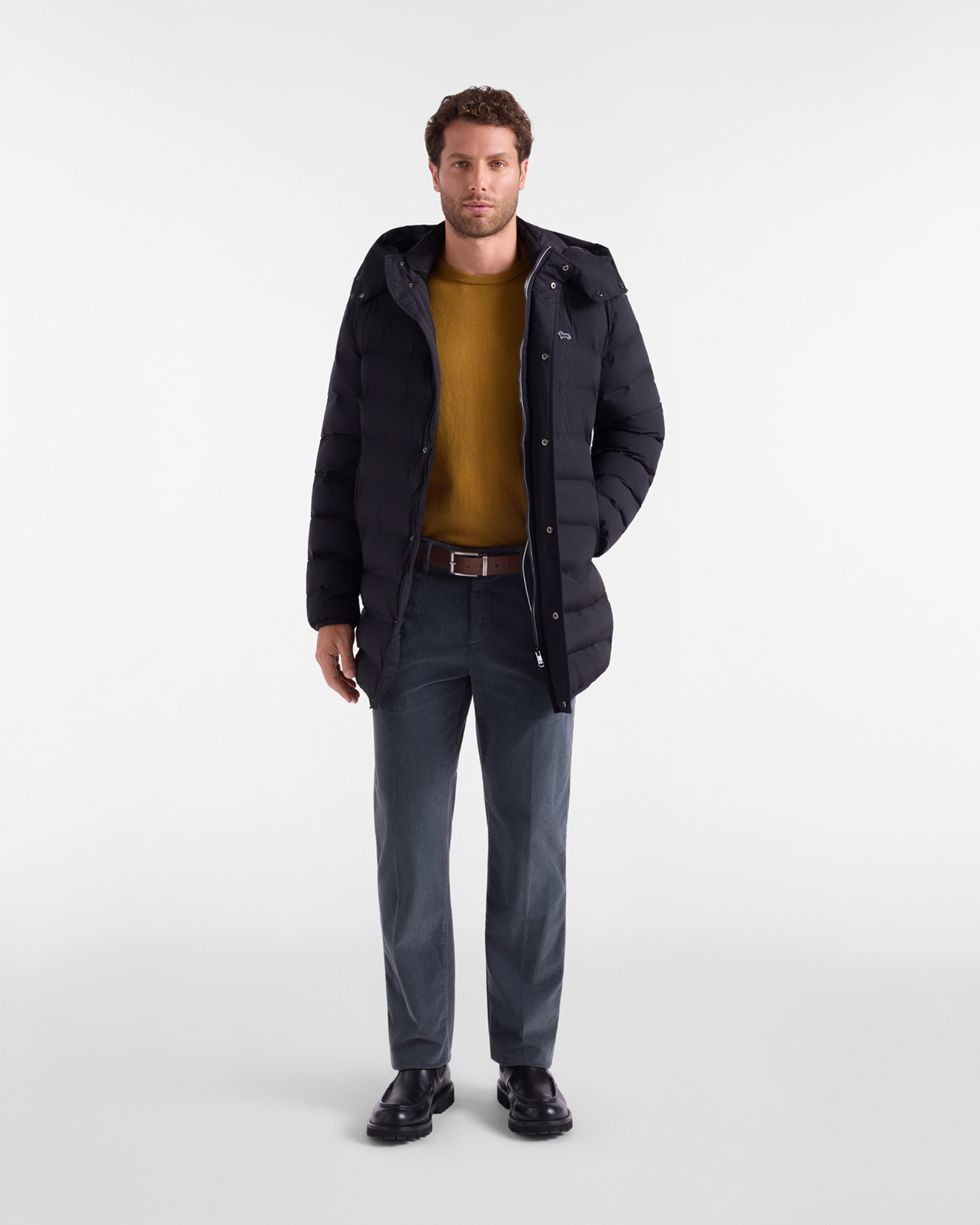 Maglia Uomo in misto lana e cotone  Regular Fit, MARRONE, large