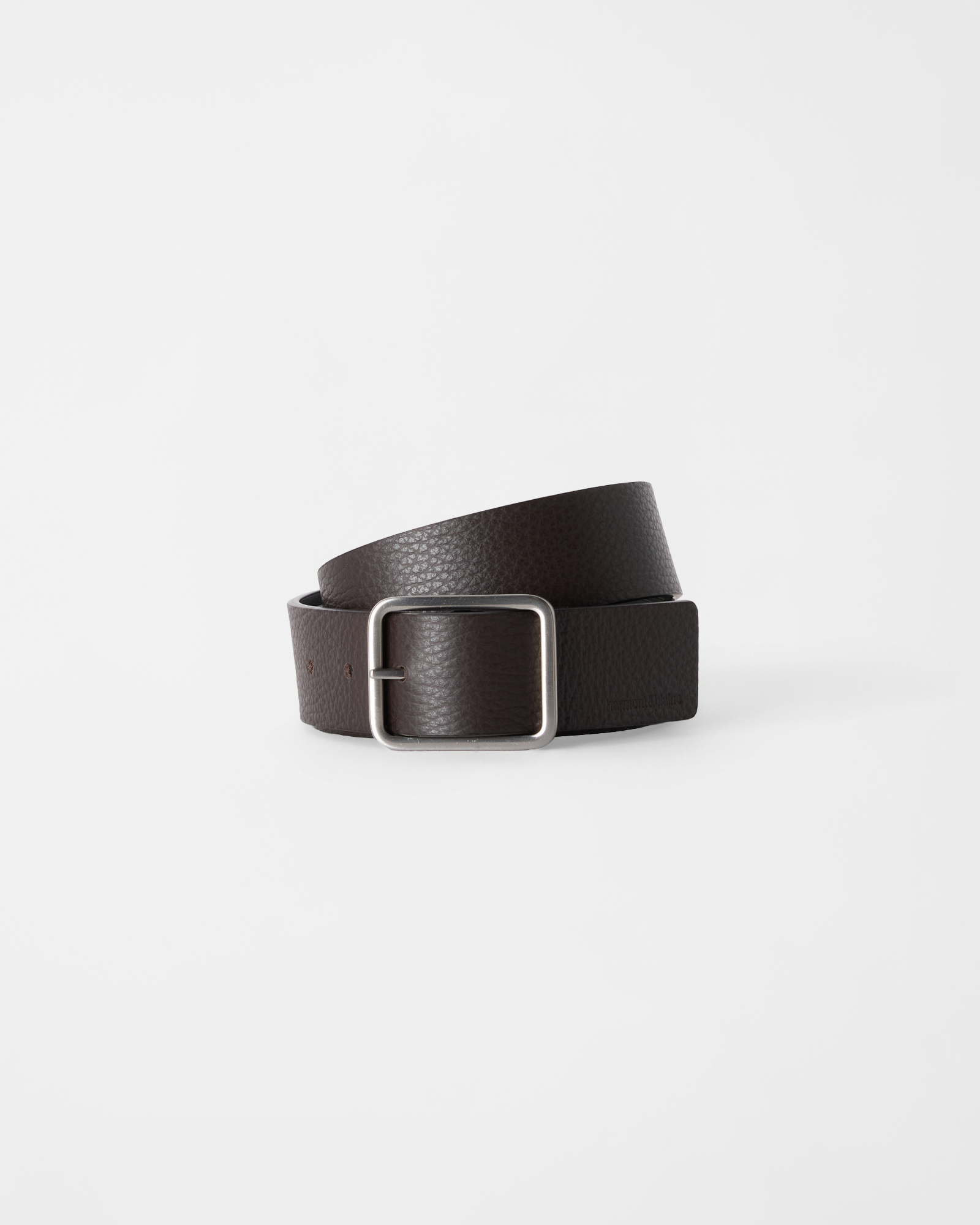 Cintura Uomo in vera pelle marrone