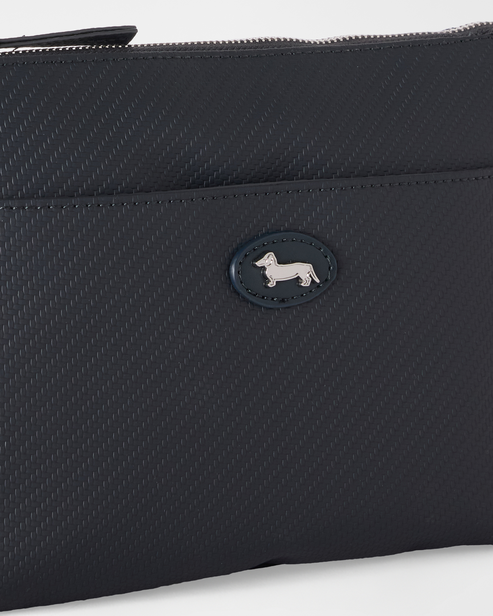 Pochette piatta con manico Uomo, BLU NAVY, large