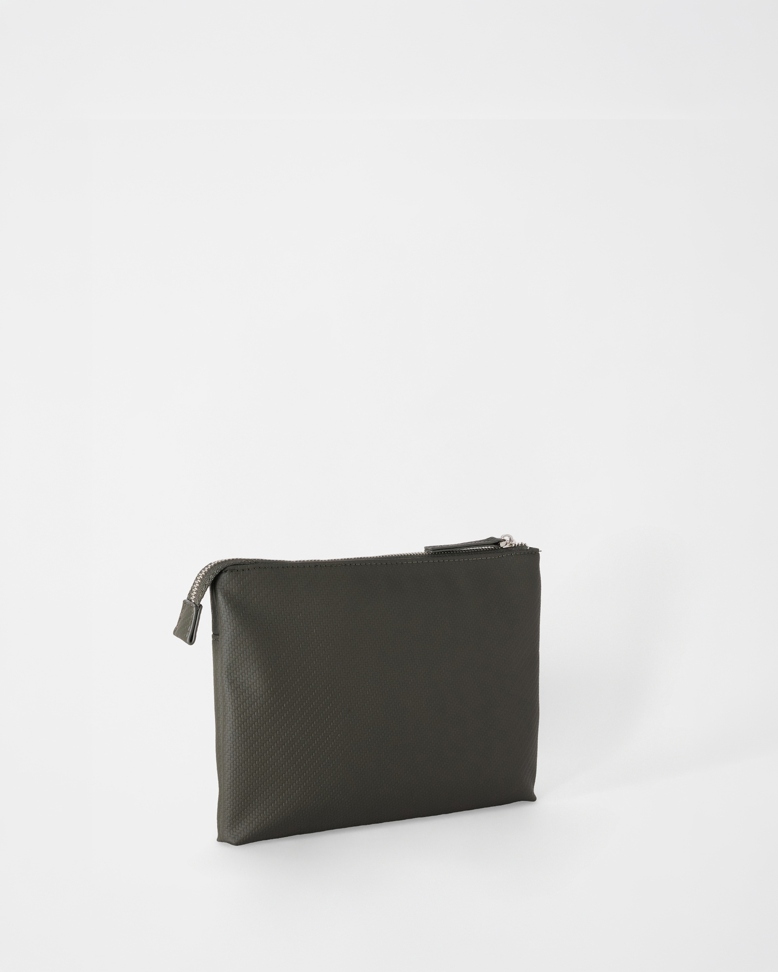 Pochette piatta con manico Uomo, BEIGE, large