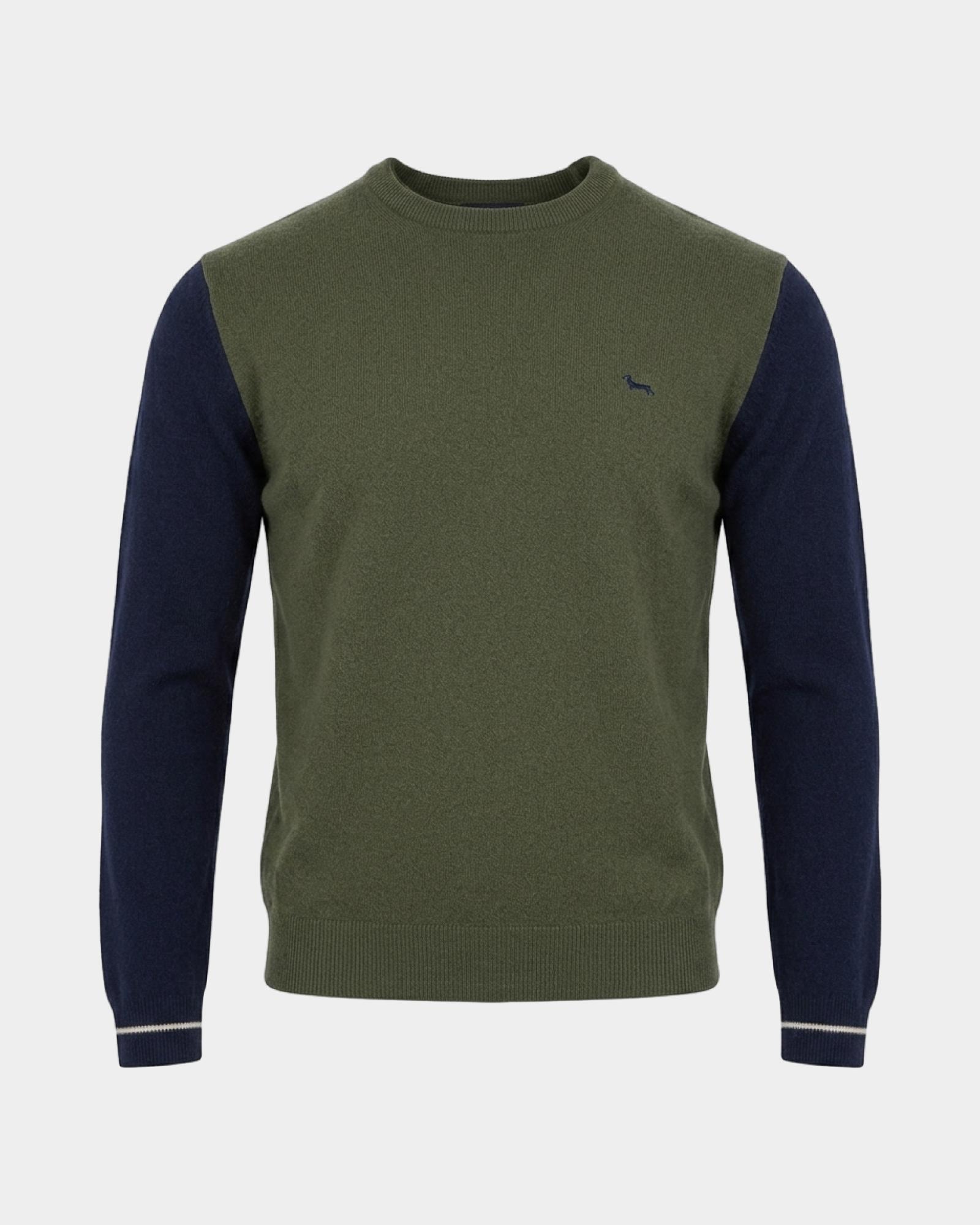 Maglia Uomo in misto cashmere  Regular Fit, VERDE SPORT, large