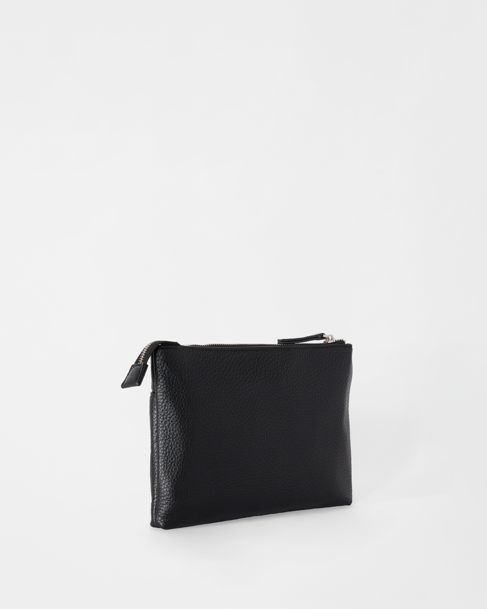 Pochette piatta con manico Uomo Bassotti All over, NERO, large