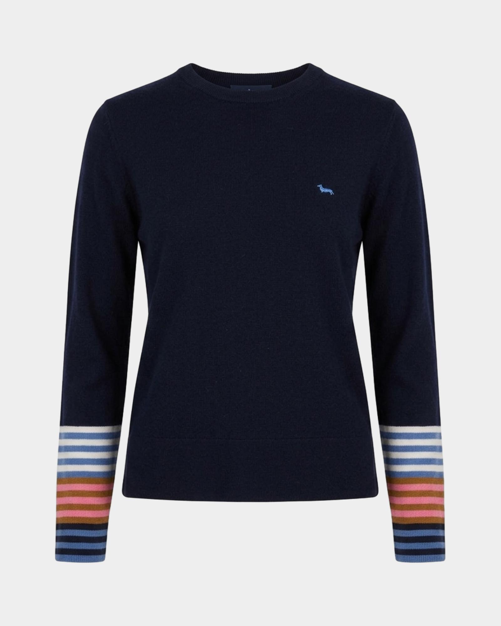 Maglia Donna in misto lana, BLU, large