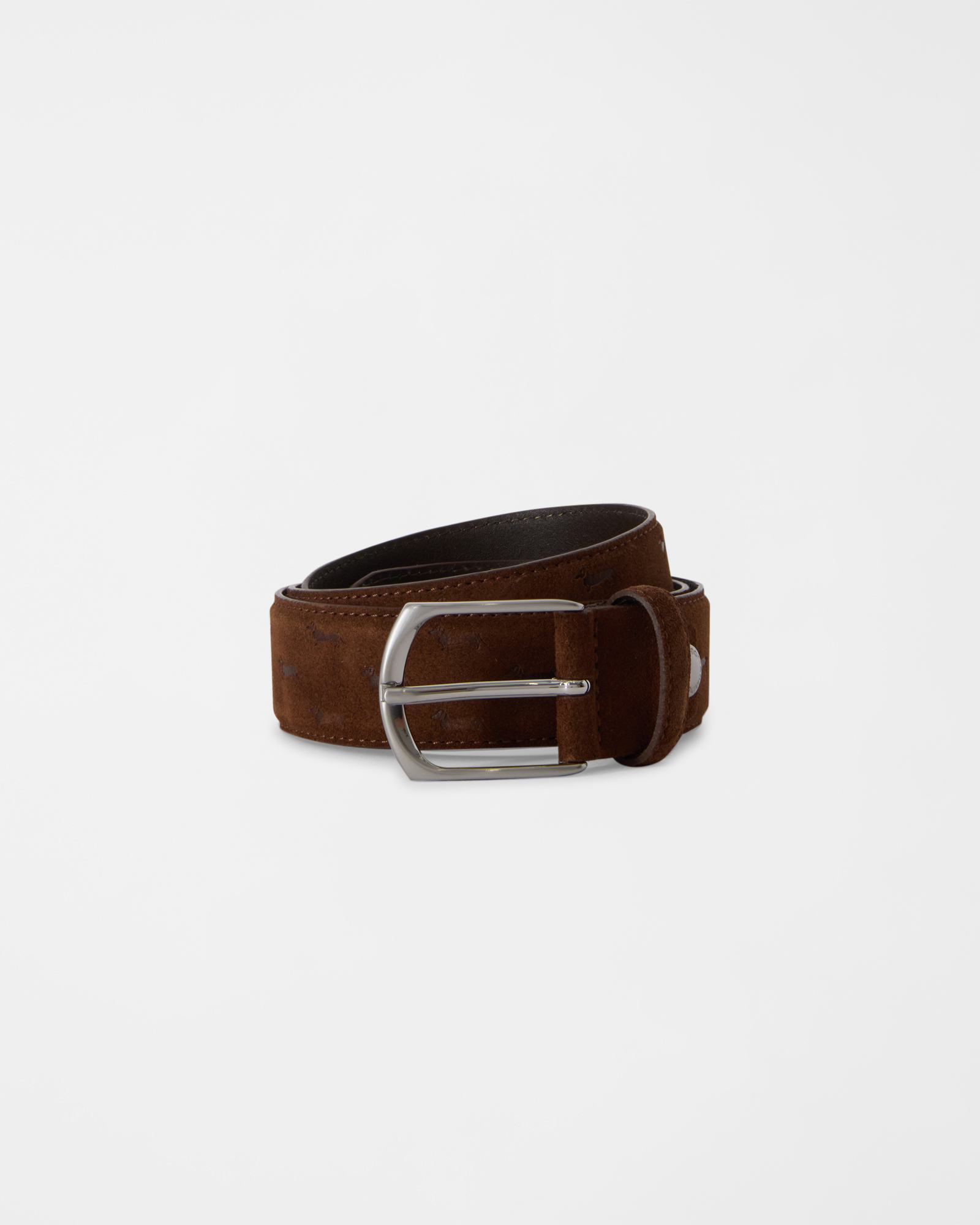 Cintura Uomo in vera pelle marrone