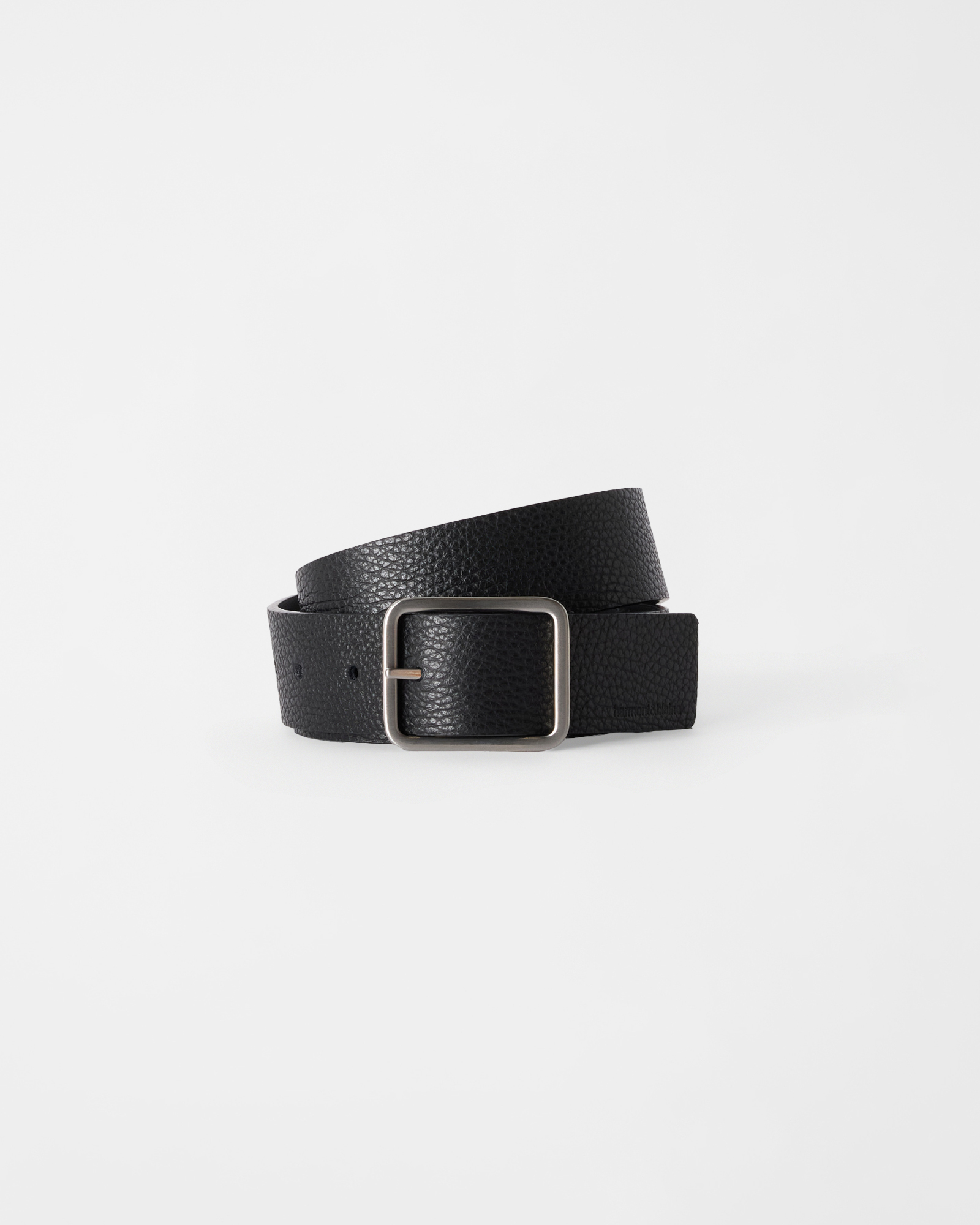 Cintura Uomo in vera pelle nero