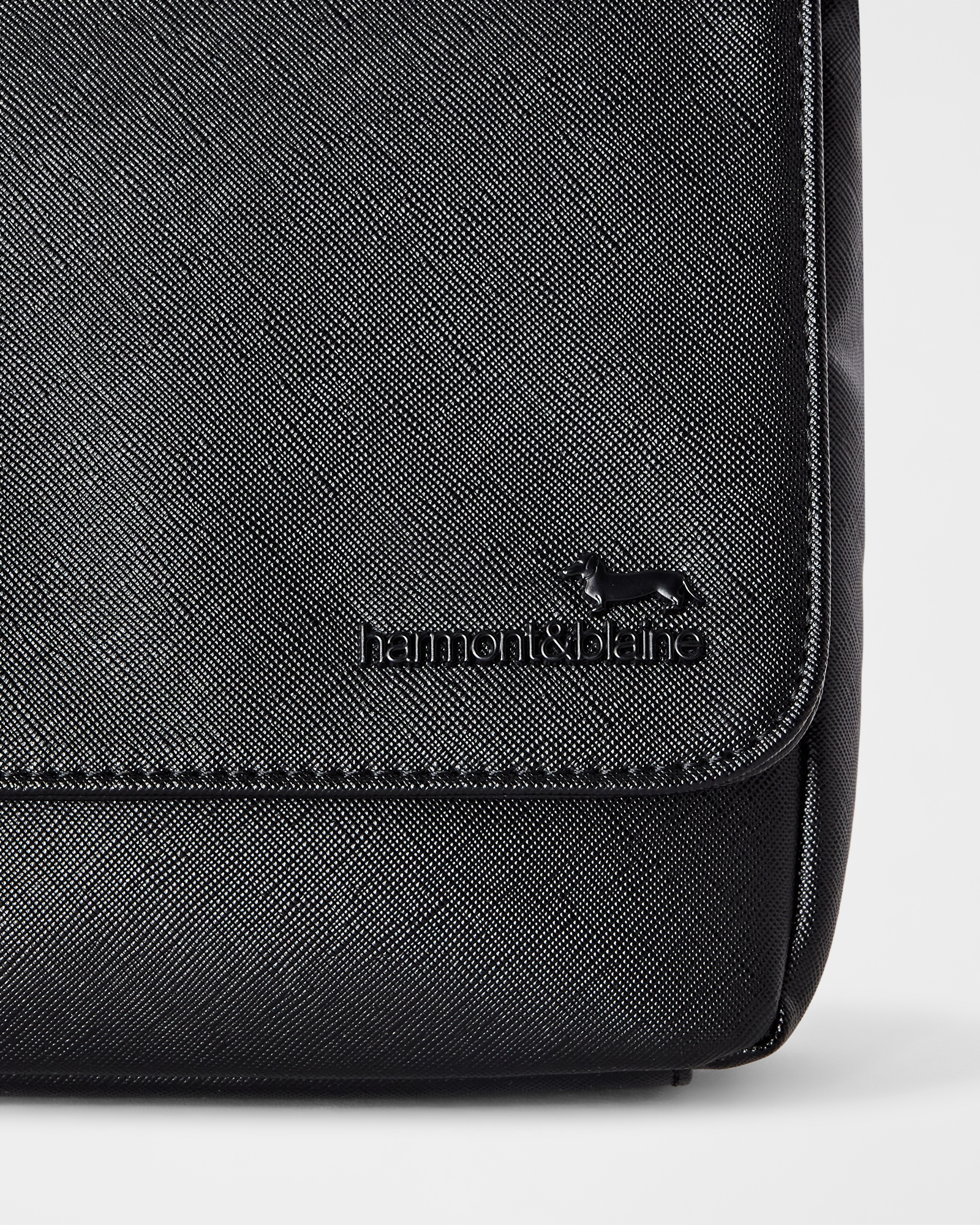 Borsa a spalla Uomo, NERO, large