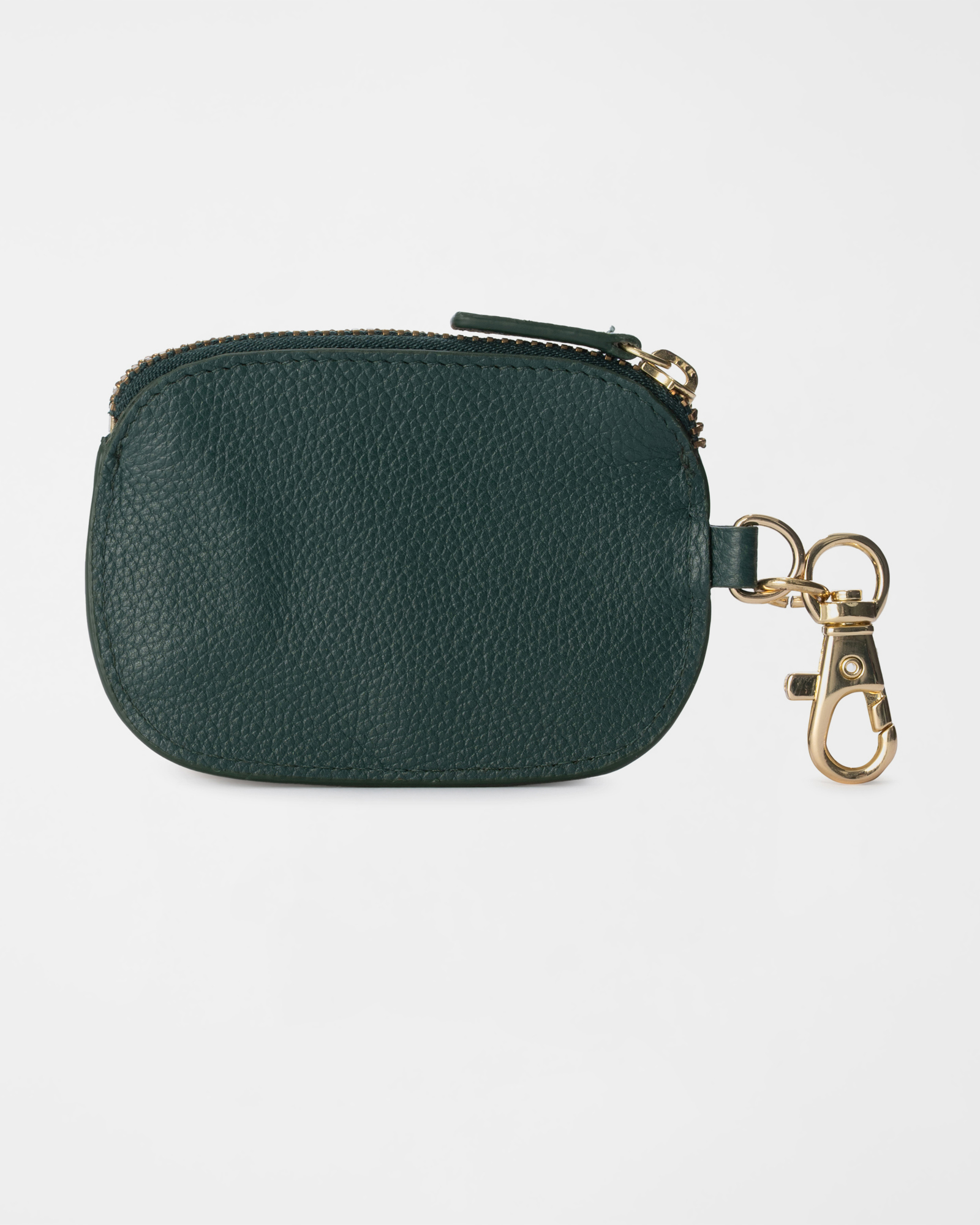 Portamonete Donna in Vera Pelle Verde