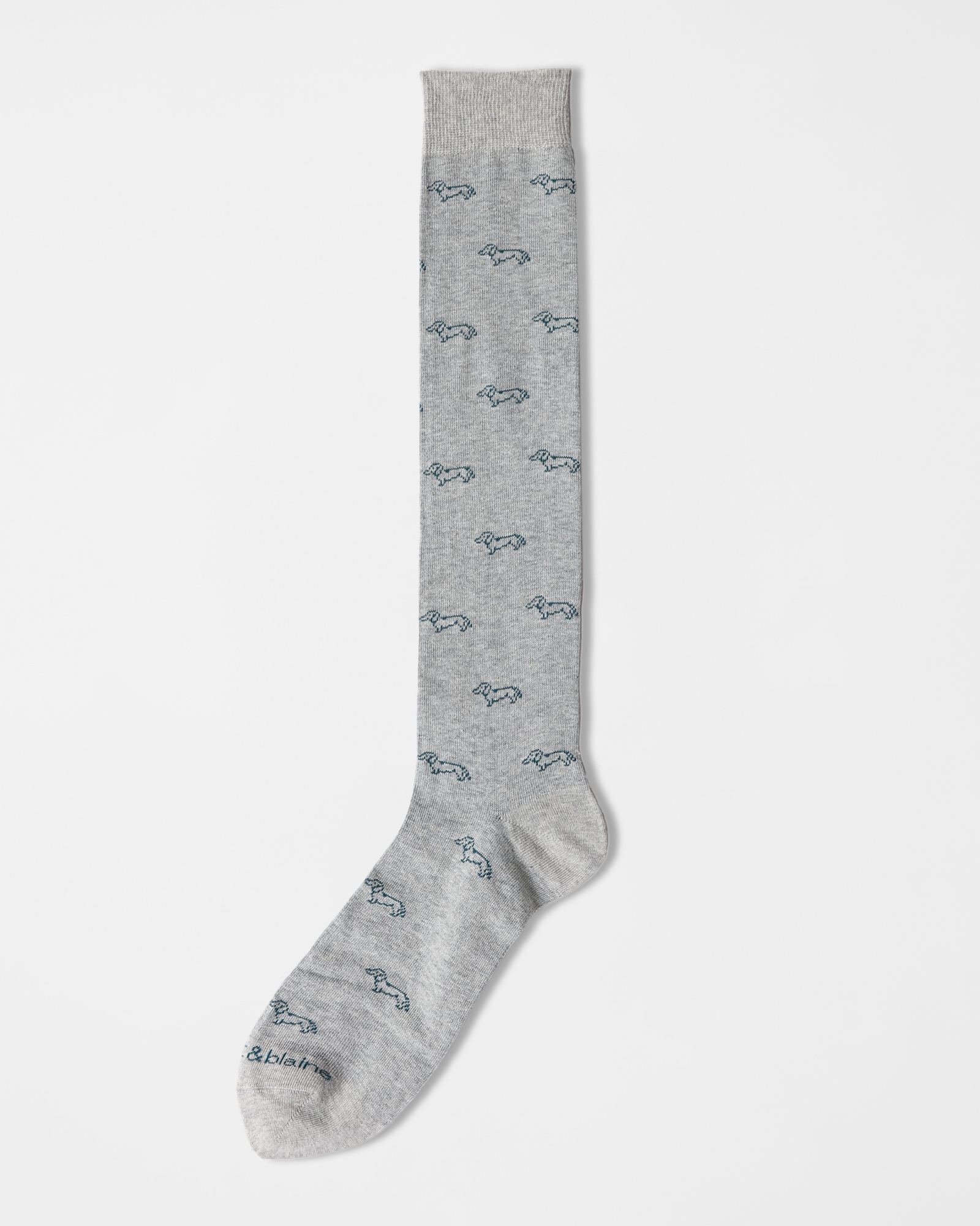 Calze Uomo in misto cotone grigio