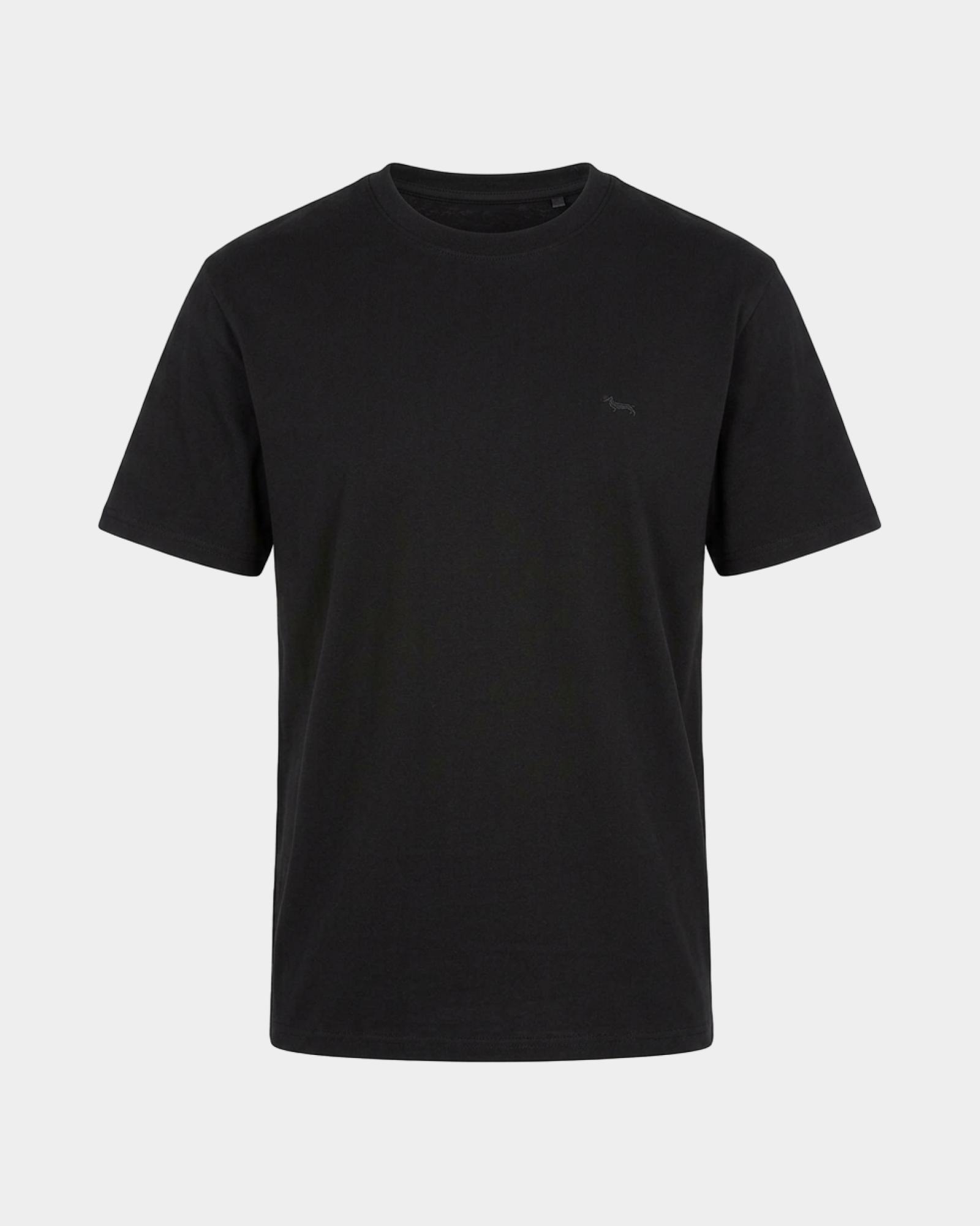 T-shirt Uomo in 100% puro cotone Relaxed Fit, NERO, large
