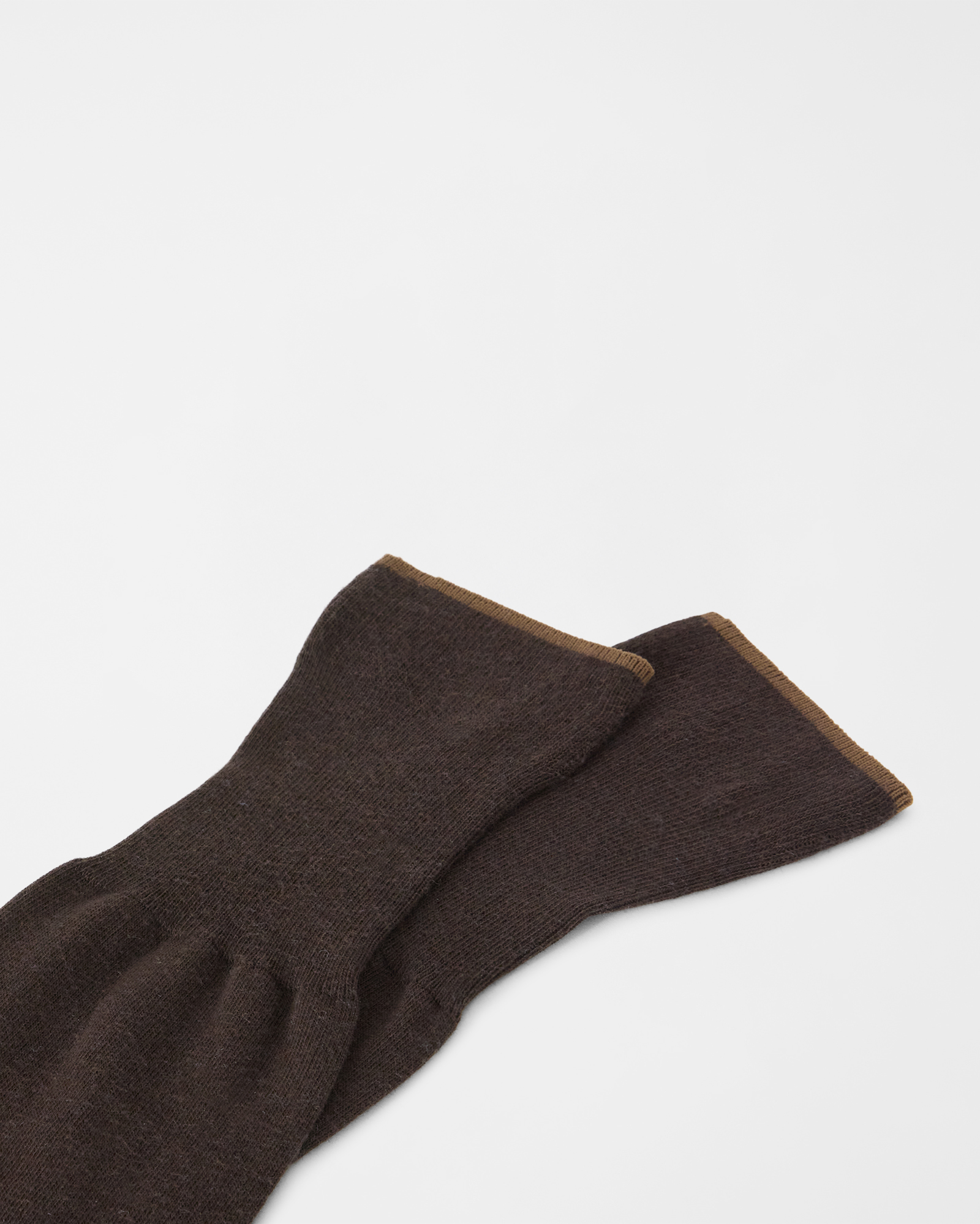 Calze Uomo in misto cotone, MARRONE SCURO, large