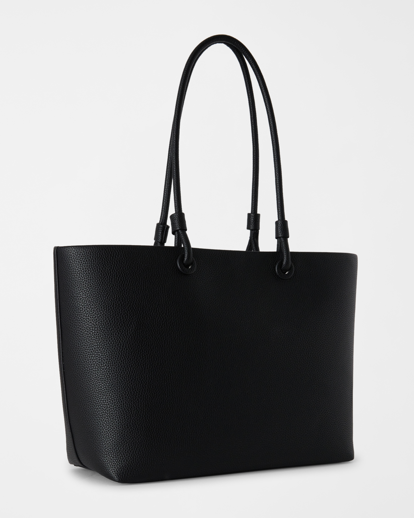 Shopping bag Donna, NERO, large