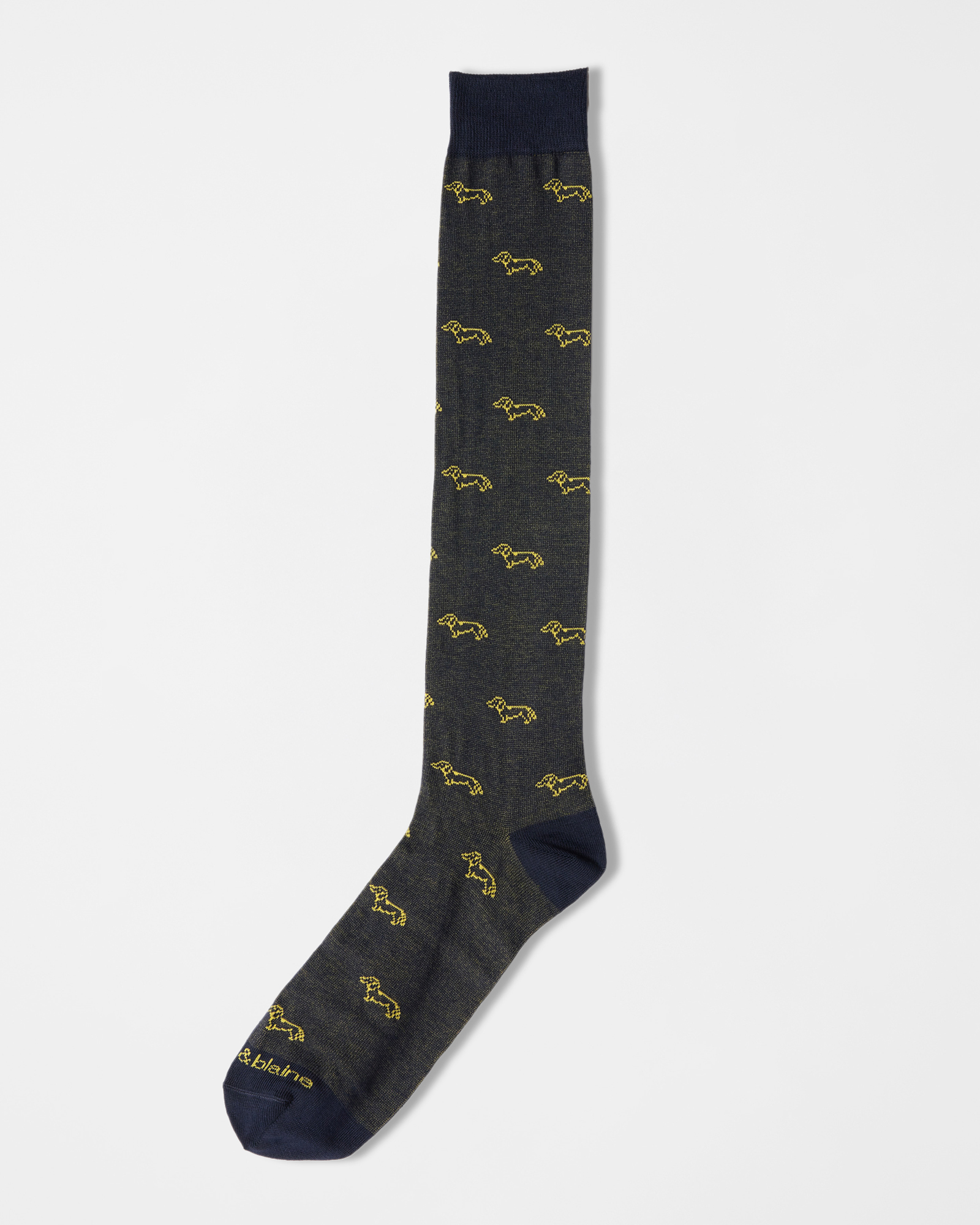 Calze Uomo in misto cotone blu