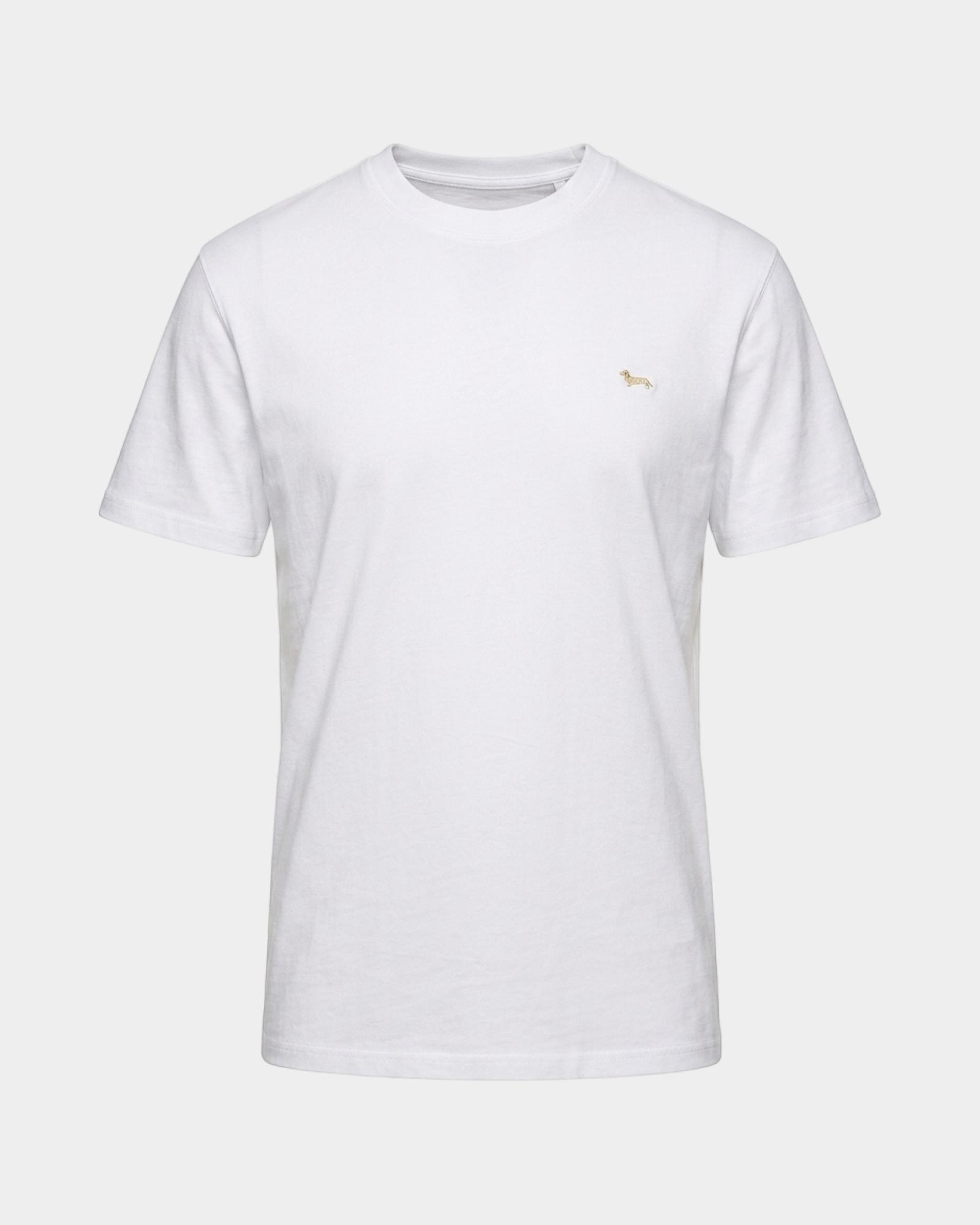 T-shirt Uomo in 100% puro cotone Regular Fit, BIANCO, large