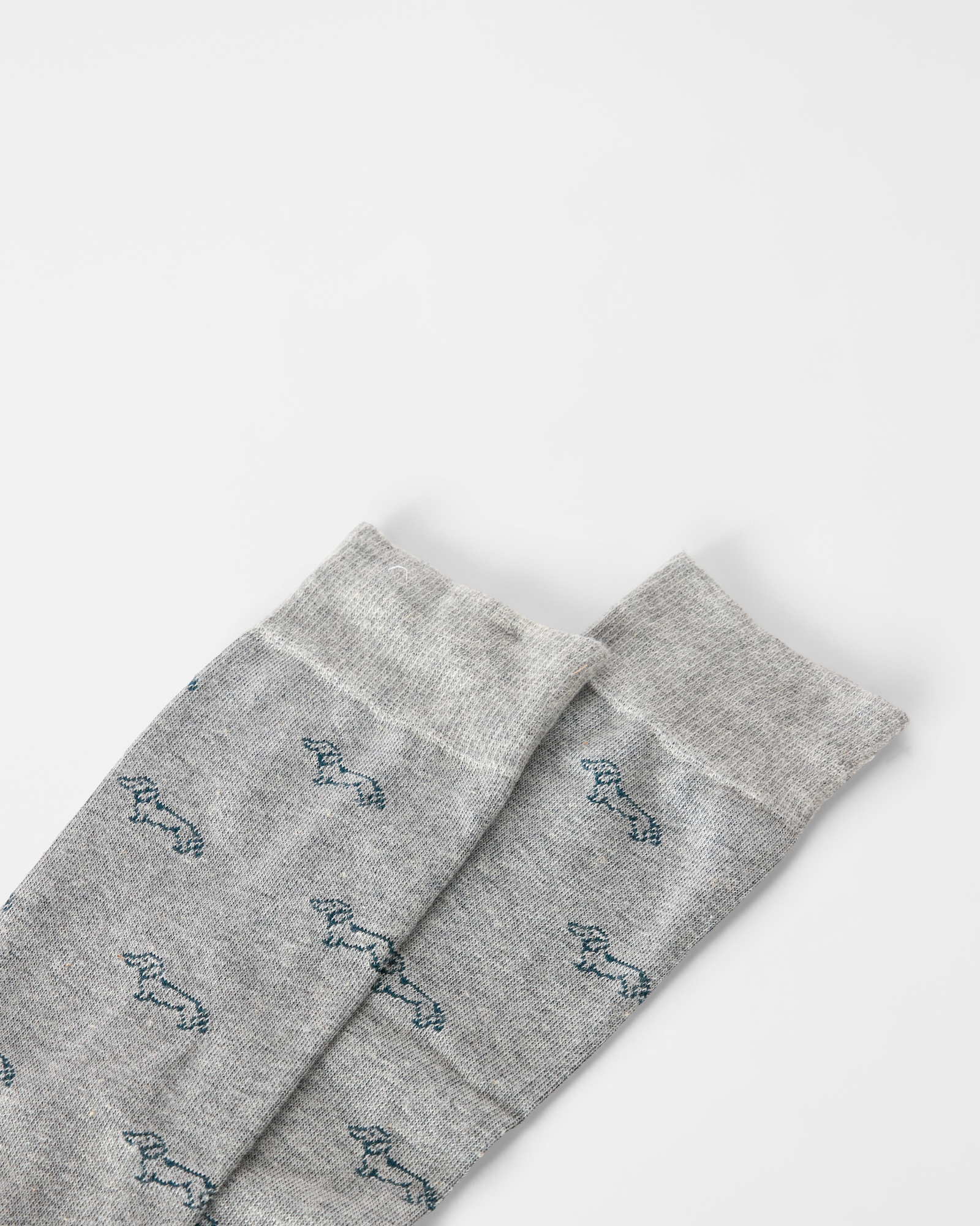 Calze Uomo in misto cotone, GRIGIO, large
