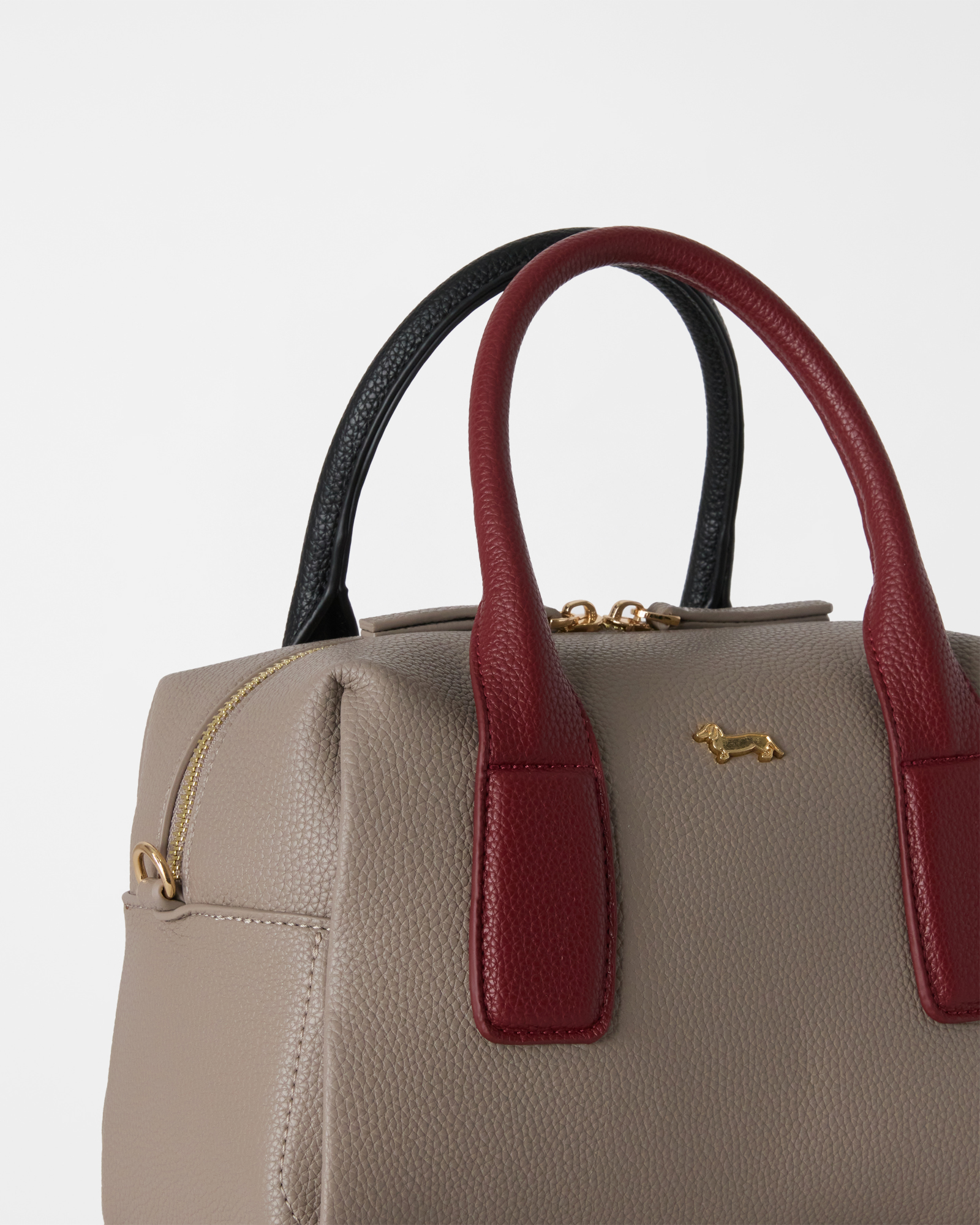 Bowling bag piccola Donna, FANGO, large