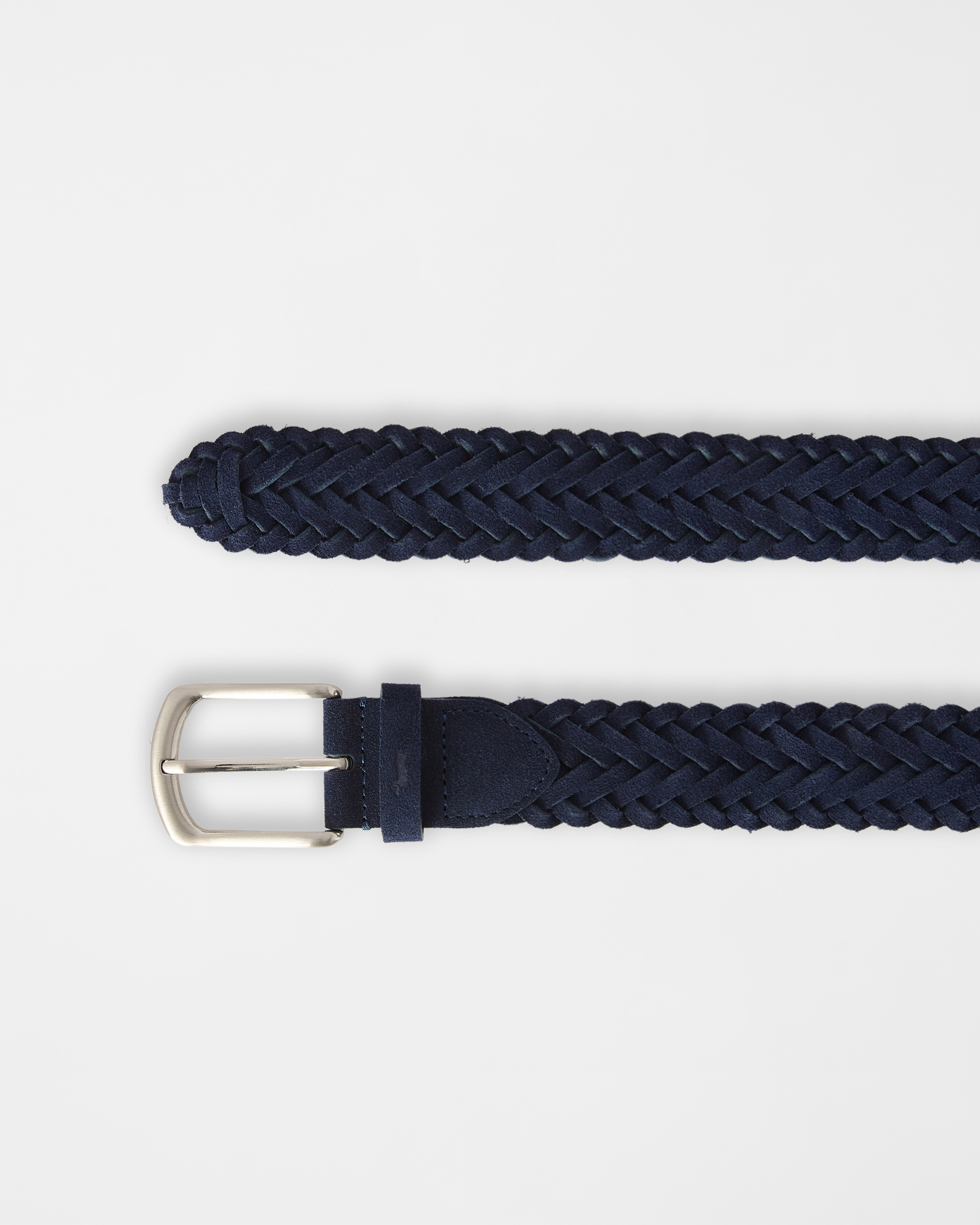 Cintura Uomo in vera pelle, BLU, large