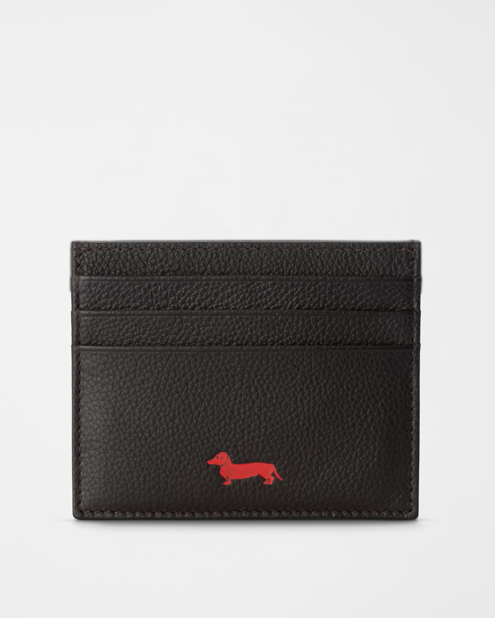 Porta Carte Uomo in vera pelle, ROVERE MORO, large