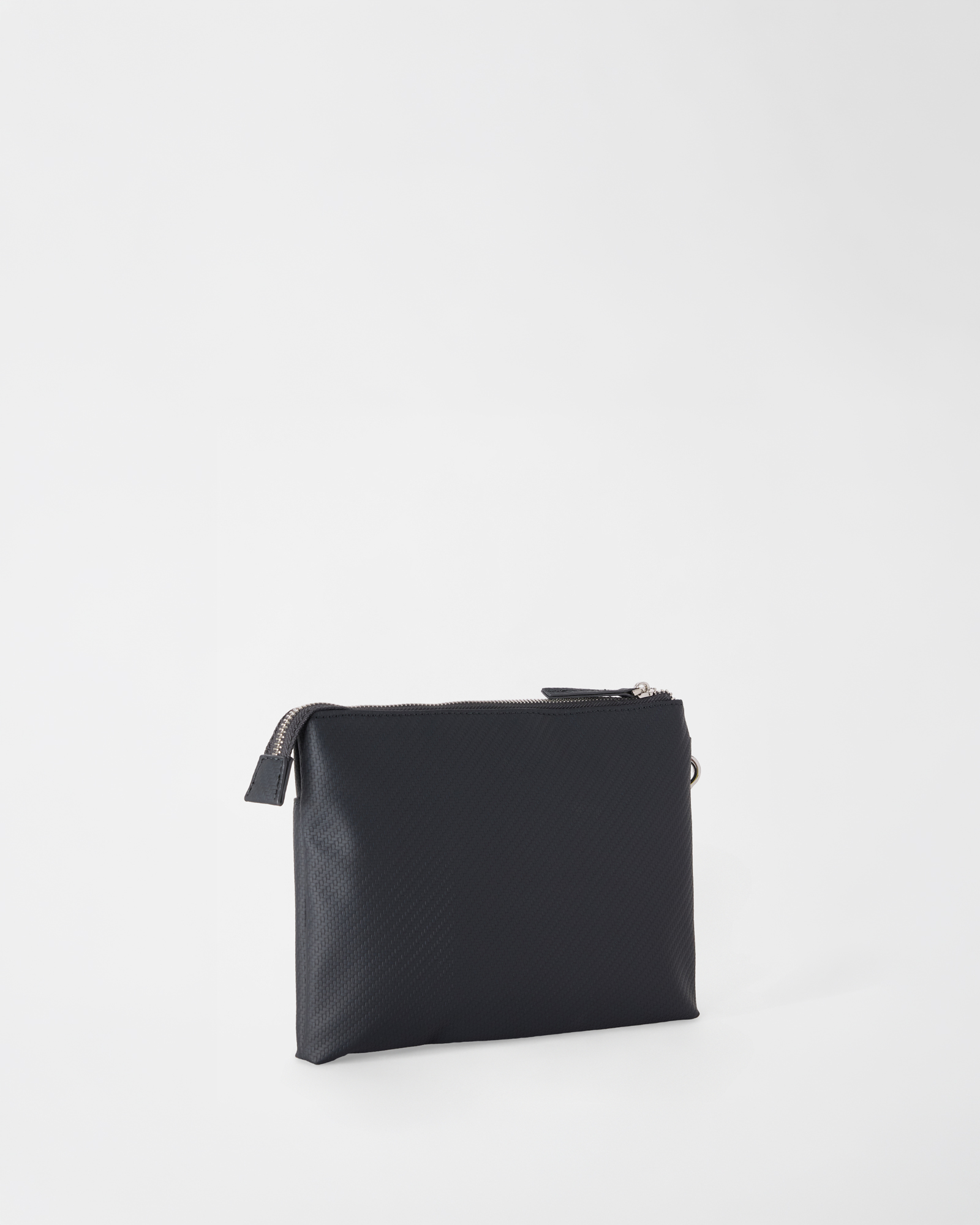 Pochette piatta con manico Uomo, BLU NAVY, large